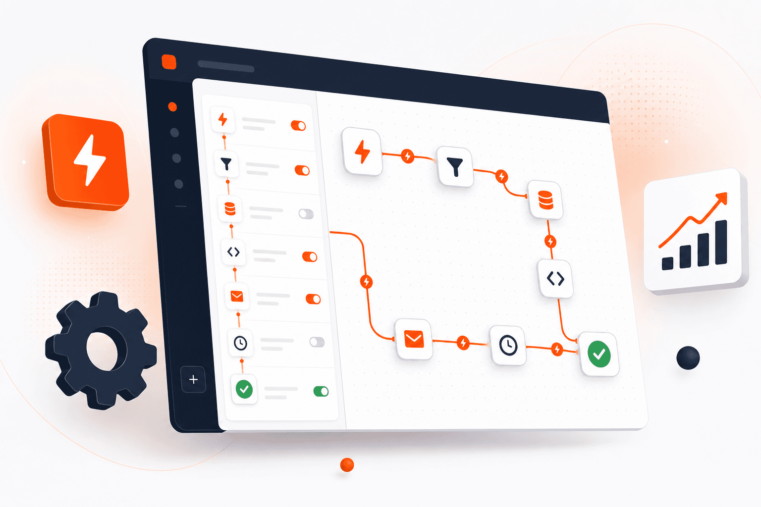 Zapier Experte – Workflow-Dashboard mit verbundenen Apps und Automatisierungen